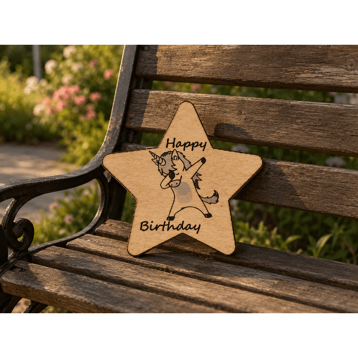 Objet grave personnalise bois & ardoise | Votre texte ou logo - Judesign3D