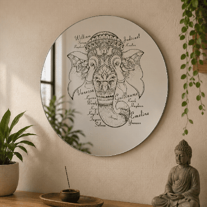 Objet grave personnalise bois & ardoise | Votre texte ou logo - Judesign3D
