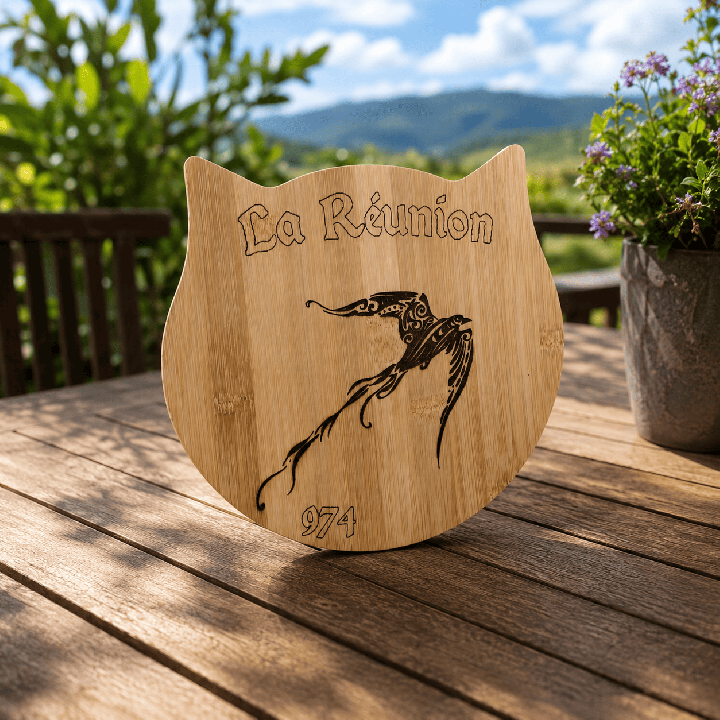 Objet grave personnalise bois & ardoise | Votre texte ou logo - Judesign3D