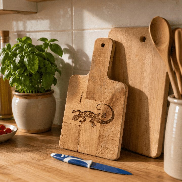 Objet grave personnalise bois & ardoise | Votre texte ou logo - Judesign3D