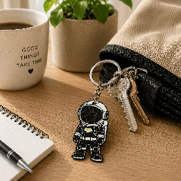 Personalised Keyring With Photo, Text or Logo | Judesign3D