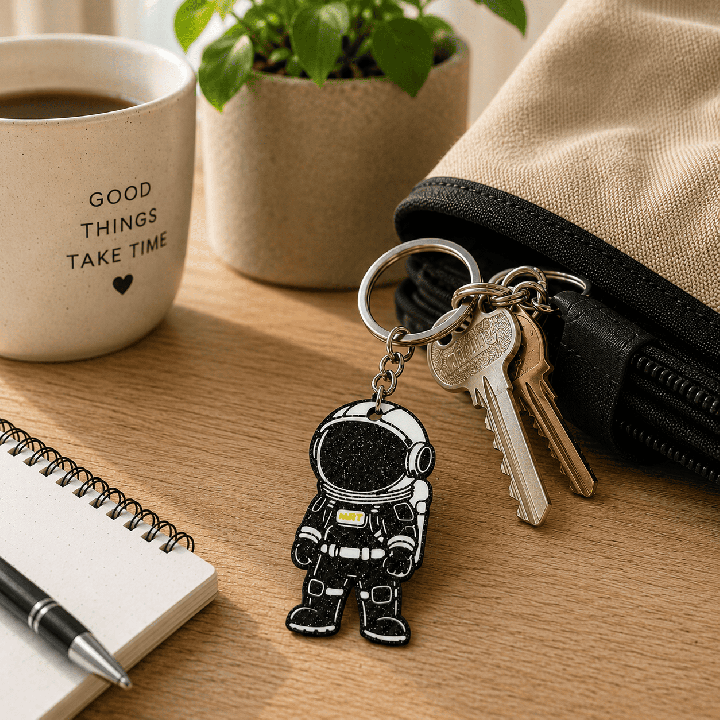 Personalised Keyring With Photo, Text or Logo | Judesign3D