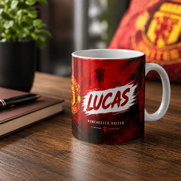 Mug Signature Football personnalise prenom & club | Judesign3D